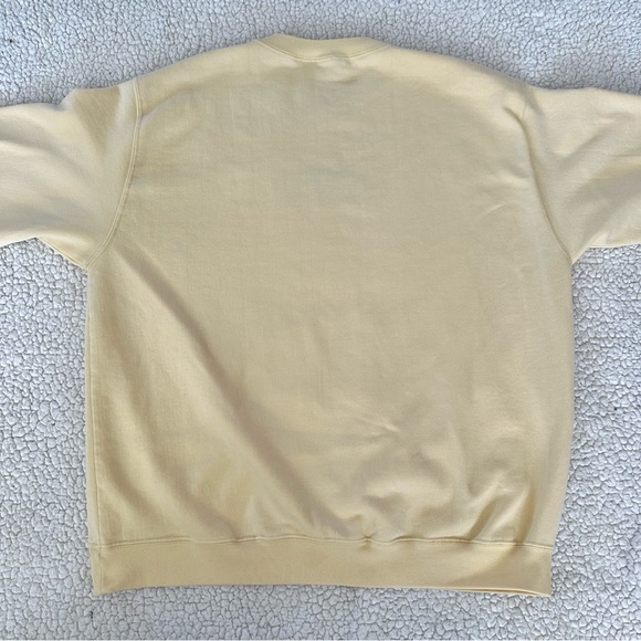 Vintage yellow embroidered crewneck - Picture 4 of 5